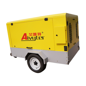 အိတ်ဆောင်လေကြောင်းအအေးပိတ်ထားသော typ air compressor